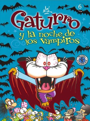 cover image of Gaturro 6. Gaturro y la noche de los vampiros
